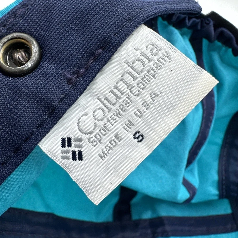 Vintage Columbia Hat Cap 5 Panel Gorpcore‎ Outdoor Hiking Lightweight Casual